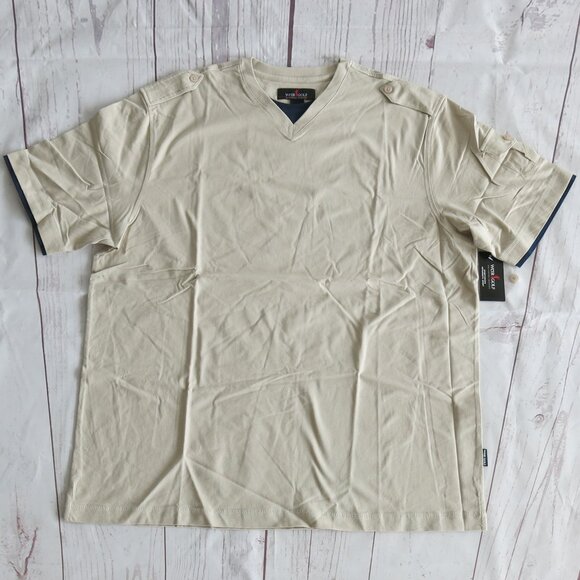 Mike Weir 100% Cotton Short Sleeve Golf Shirt - Size Large - Picture 1 of 6
